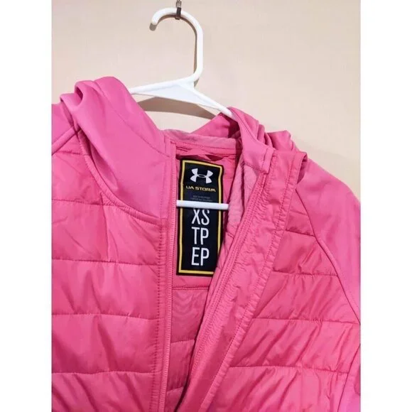 Under Armour Storm Coldgear Infrared Primaloft Womens Jacket Pink XS